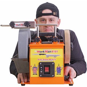 WorkMan 8101 — точильний верстат з кругом 250 мм