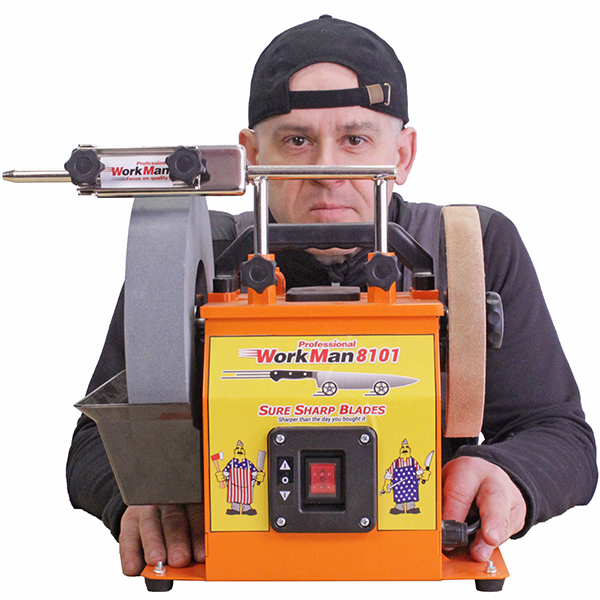 WorkMan 8101 — точильний верстат з кругом 250 мм