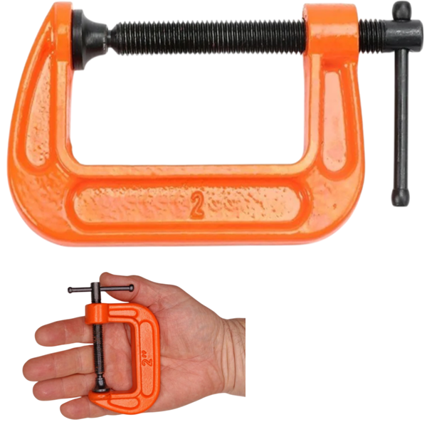 Струбцина G-образная усиленная WorkMan Heavy Duty 50 мм