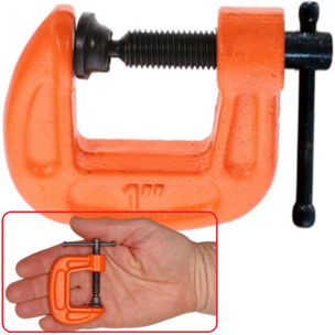 Струбцина G-образная усиленная WorkMan Heavy Duty 25 мм