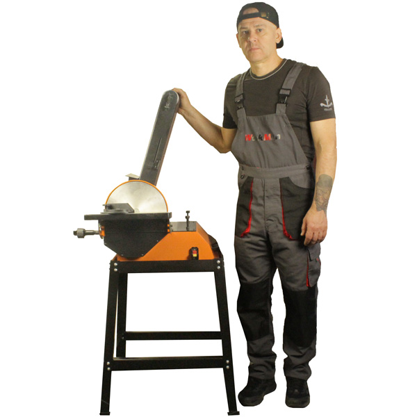 Тарільчасто стрічковий шліфувальний верстат WorkMan 6100