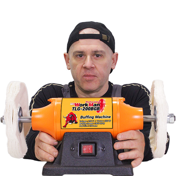 Полірувальний верстат WorkMan TLG200BGB
