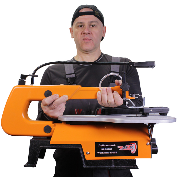 Лобзиковый станок WorkMan 4005B с педалью управления