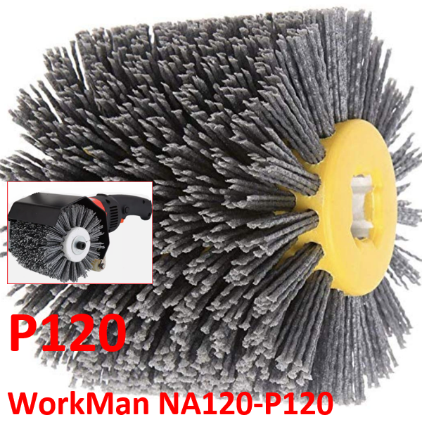 Щітка абразивна для браширування WorkMan NA120-P120
