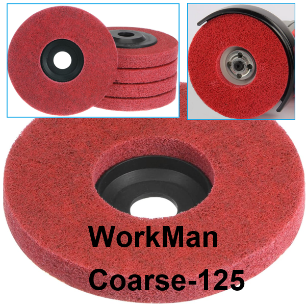 Шліфувальний круг для болгарки WorkMan Coarse-125