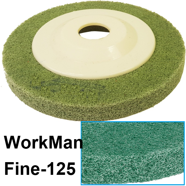 Шліфувальний круг для болгарки WorkMan Fine-125