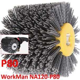 Щітка абразивна для браширування WorkMan NA120-P80
