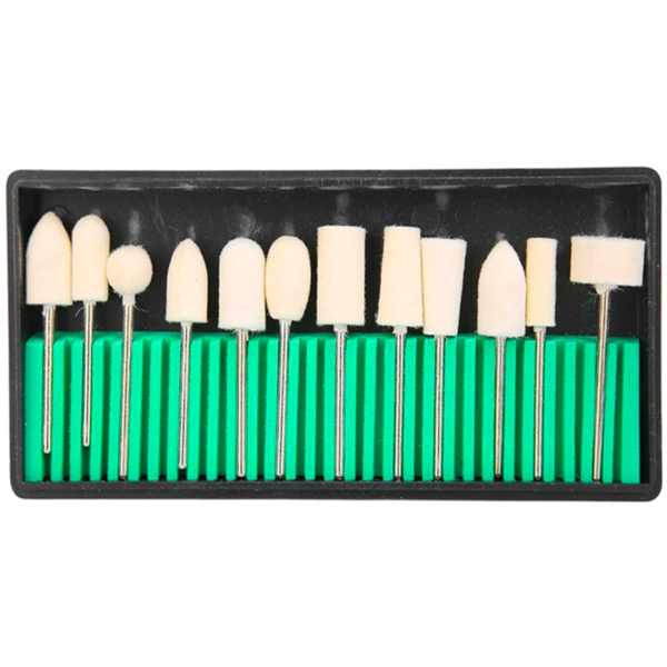 Набір для полірування WorkMan Felt Set-12 (войлочні насадки)