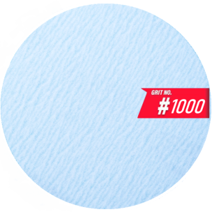 Круг на липучці Workman White P1000 для чистової обробки (125мм)