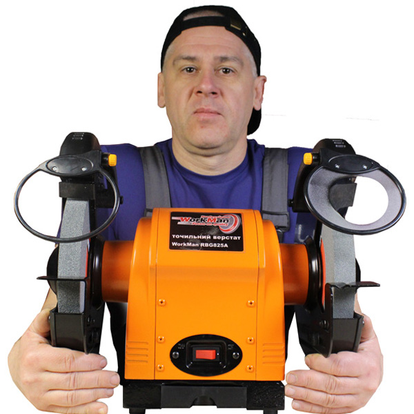 Верстат точильний Workman RBG825A 200 мм 670 Вт