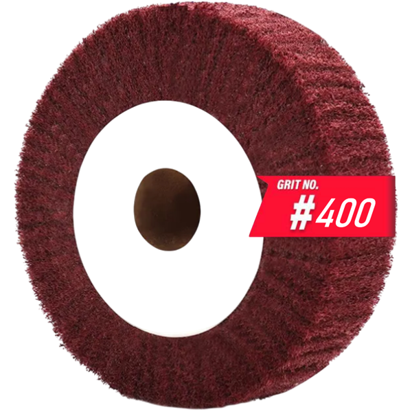 Круг Скотч Брайт для точила WorkMan Nylon-150х30 P400