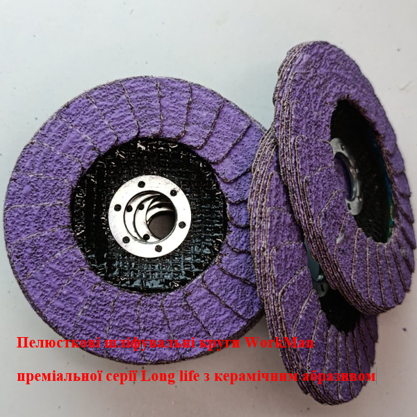 Пелюстковий диск високої щільності WorkMan Long life P60 (кераміка)