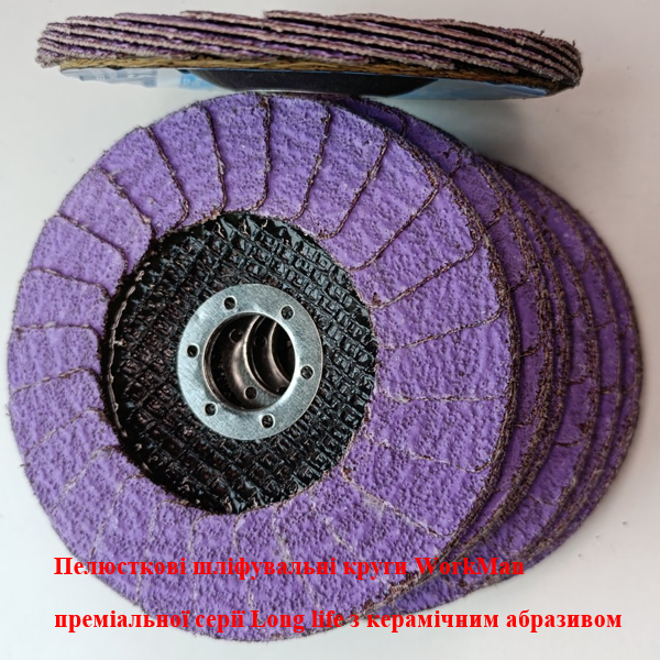 Пелюстковий диск високої щільності WorkMan Long life P60 (кераміка)