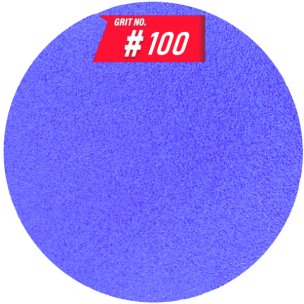 Шліфувальний круг на липучці WorkMan Ceramic 150 P100 проміжний
