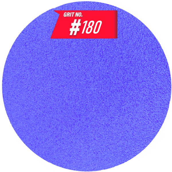 Шлифовальный круг на липучке WorkMan Ceramic 150 P180 межслойный