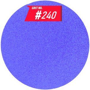 Шлифовальный круг на липучке WorkMan Ceramic 150 P240 для грунта