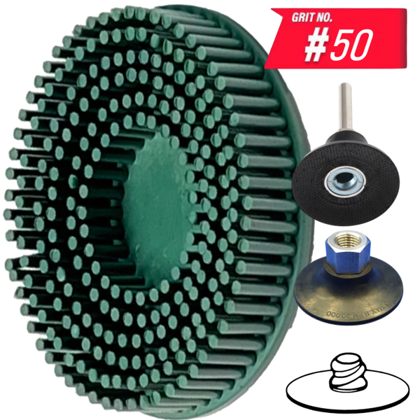 Абразивная насадка-щетка WorkMan Bristle 50-P50