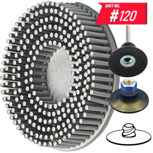 Абразивна насадка-щітка WorkMan Bristle 50-P120