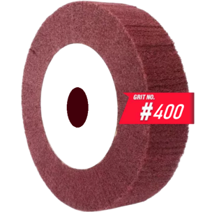 Широкий круг Скотч Брайт для точила WorkMan Nylon-150х40 P400