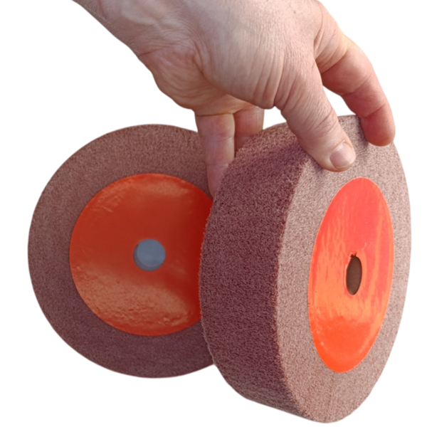 Фінішний круг Скотч Брайт для точила WorkMan Nylon-200х50 P400