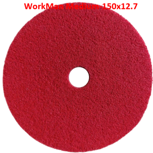 Абразивний нетканий круг Workman 150х12,7мм Medium P100-120