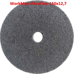 Абразивний нетканий круг Workman 150х12,7мм Ultra Fine P240-P320