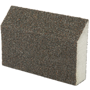 Губка шліфувальна трапеція WorkMan Block P60 (100х68х25 мм)