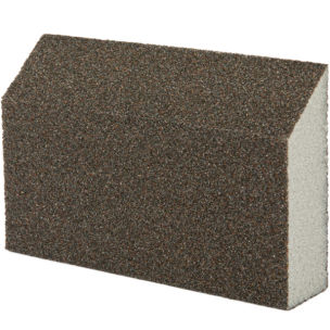 Губка шліфувальна трапеція WorkMan Block P80 (100х68х25 мм)
