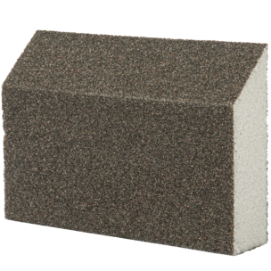 Губка шліфувальна трапеція WorkMan Block P120 (100х68х25 мм)
