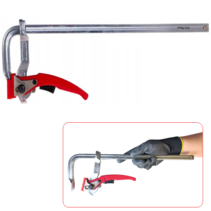 Струбцина швидкозатискна важільна WorkMan Lever 80х300 мм