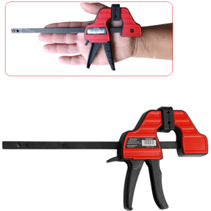 Струбцина быстрозажимная WorkMan Shape Quick 100х35 мм