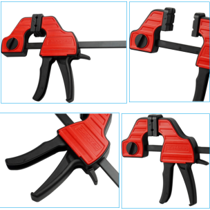 Струбцина быстрозажимная WorkMan Shape Quick 150х60 мм