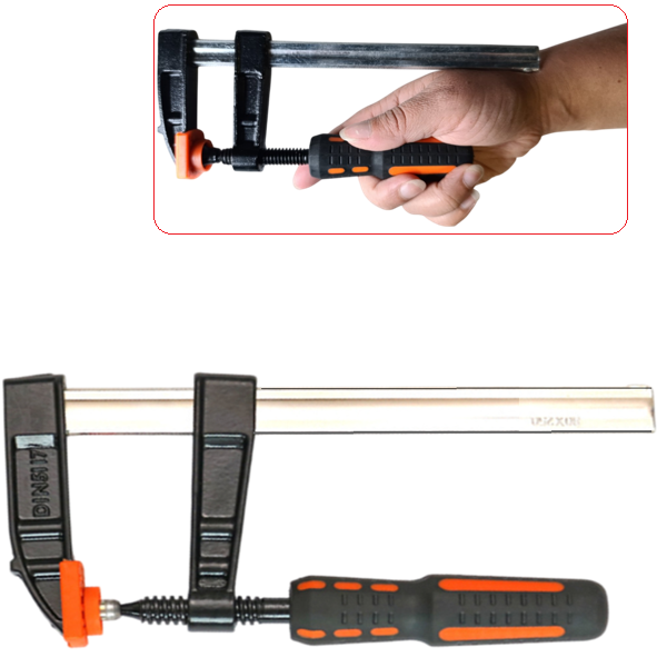 Струбцина F-подібна столярна WorkMan Standard 50х150