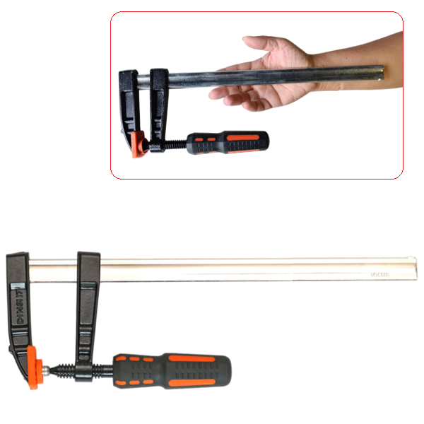 Струбцина F-подібна столярна WorkMan Standard 80х300