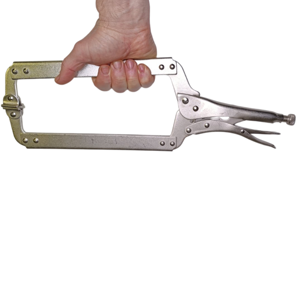 Кліщі затискні С-подібні з фіксатором 18" WorkMan C-Lock-450