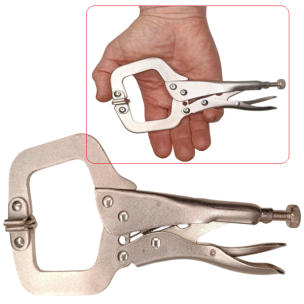 Клещи зажимные С-образные с фиксатором 6" WorkMan C-Lock-170