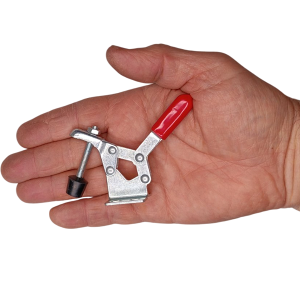 Важільний вертикальний затискач WorkMan GH-13009 30кг