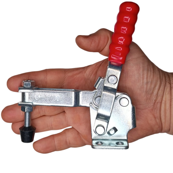 Важільний вертикальний затискач WorkMan GH-12130 227 кг