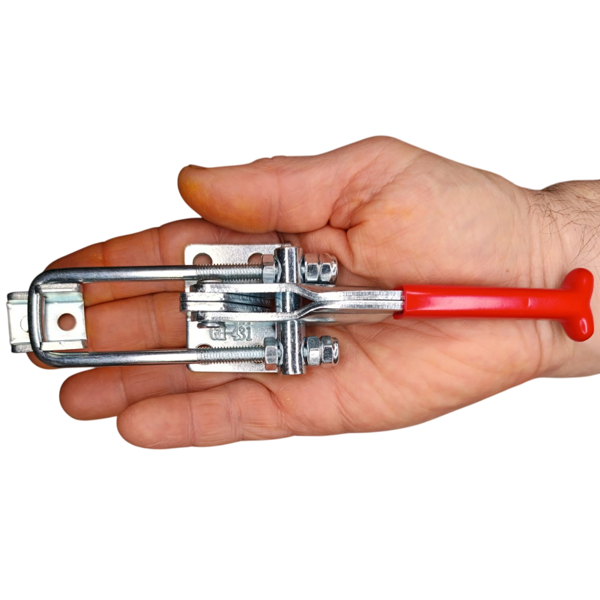 Прижим тяговый WorkMan GH-431 318кг с прямой скобой