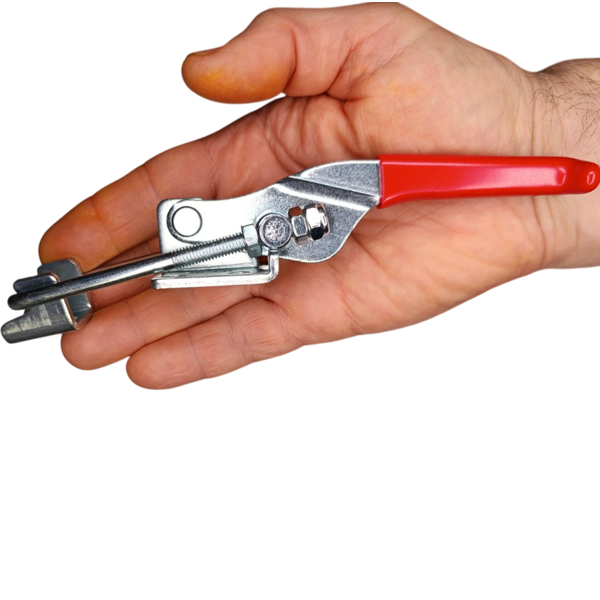 Прижим тяговый WorkMan GH-431 318кг с прямой скобой