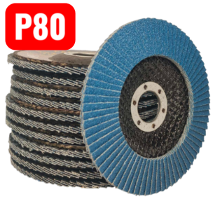 Круг лепестковый циркониевый WorkMan ZA P80 125 мм