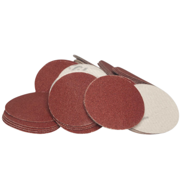 Наждачные круги на липучке 50 мм P150 100 шт Workman Velcro